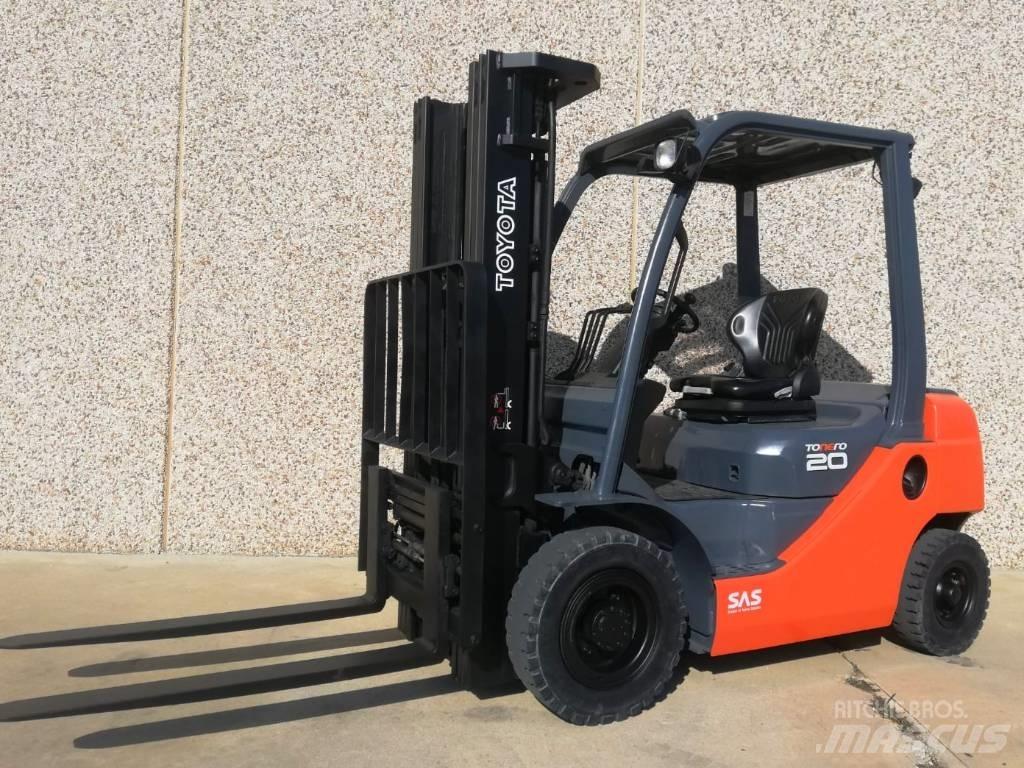 Toyota 02-8 FG F 20 Plinski viličari