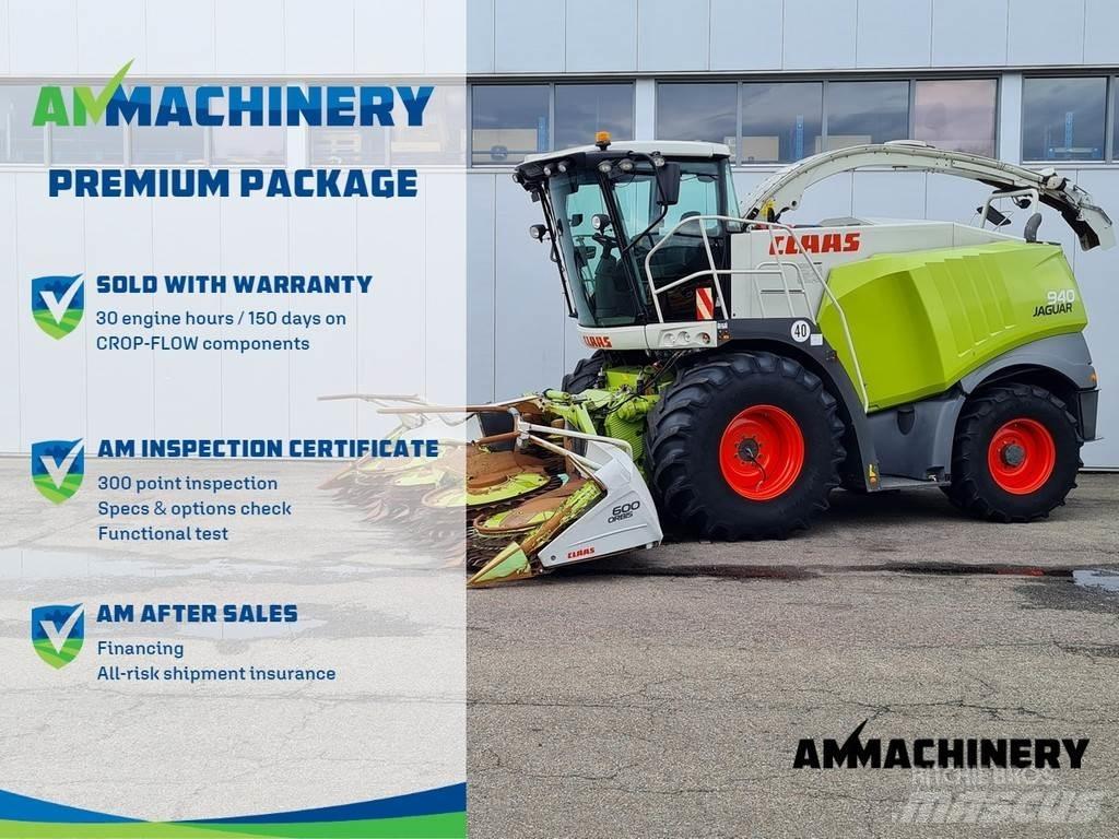 CLAAS Jaguar 940 Strojevi za krmu na vlastiti pogon