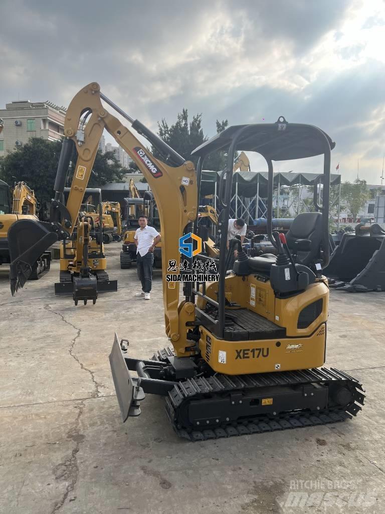 XCMG XE 17 U Mini bageri <7t