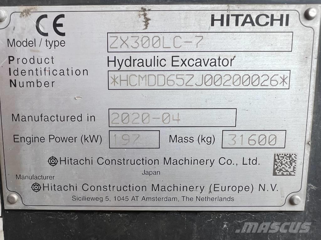 Hitachi ZX 300 LC-7 Bageri gusjeničari