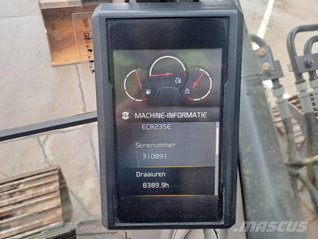 Volvo ECR 235 E Bageri gusjeničari