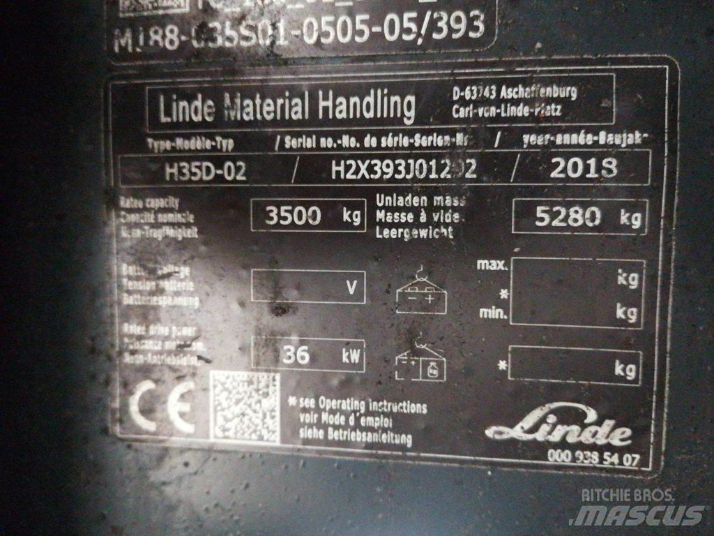 Linde H35D-02 Dizelski viličari
