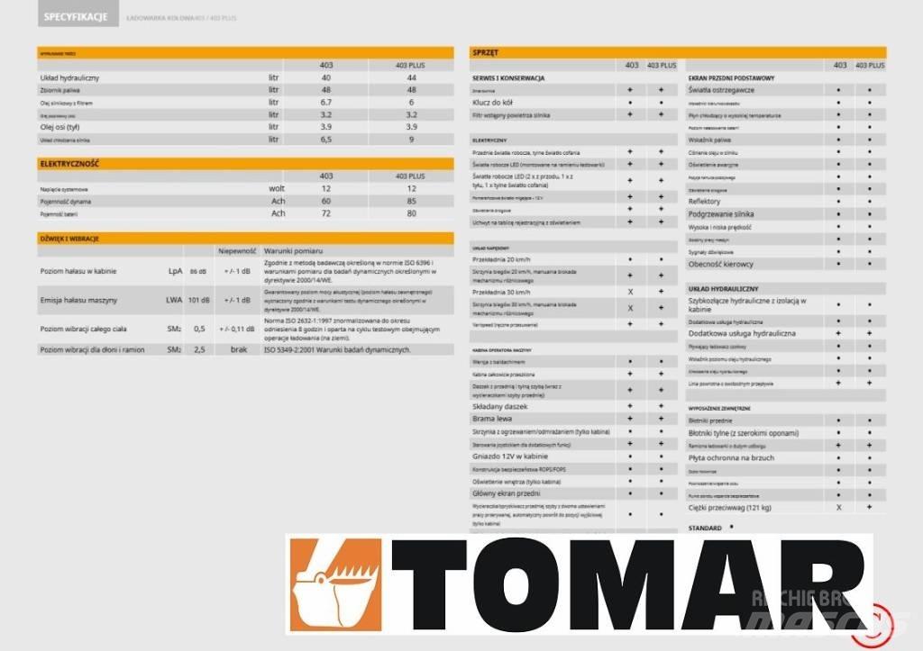 JCB 403 Utovarivači na kotačima