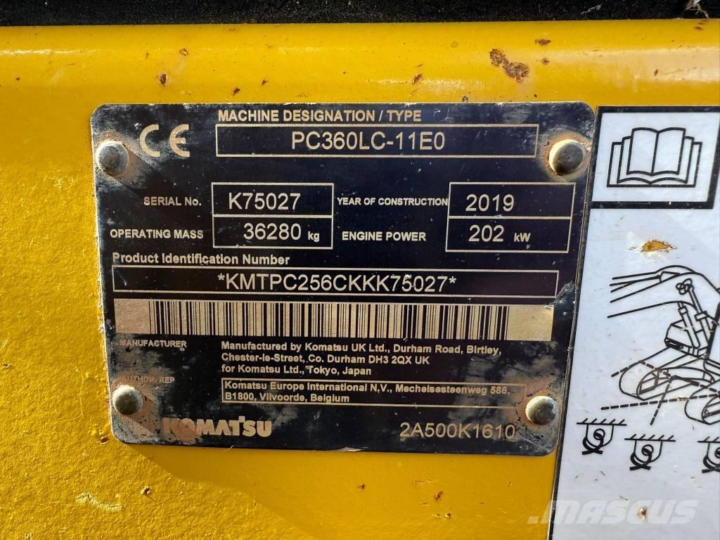 Komatsu PC 360 LC-11 Bageri gusjeničari