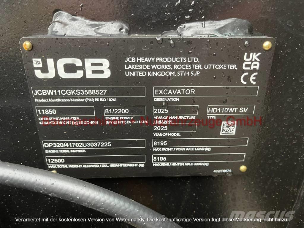 JCB Hydradig 110W Bageri na kotačima