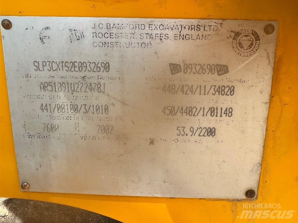 JCB 3 CX Utovarni rovokopači