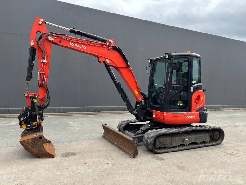 Kubota U 55-4 Mini bageri <7t