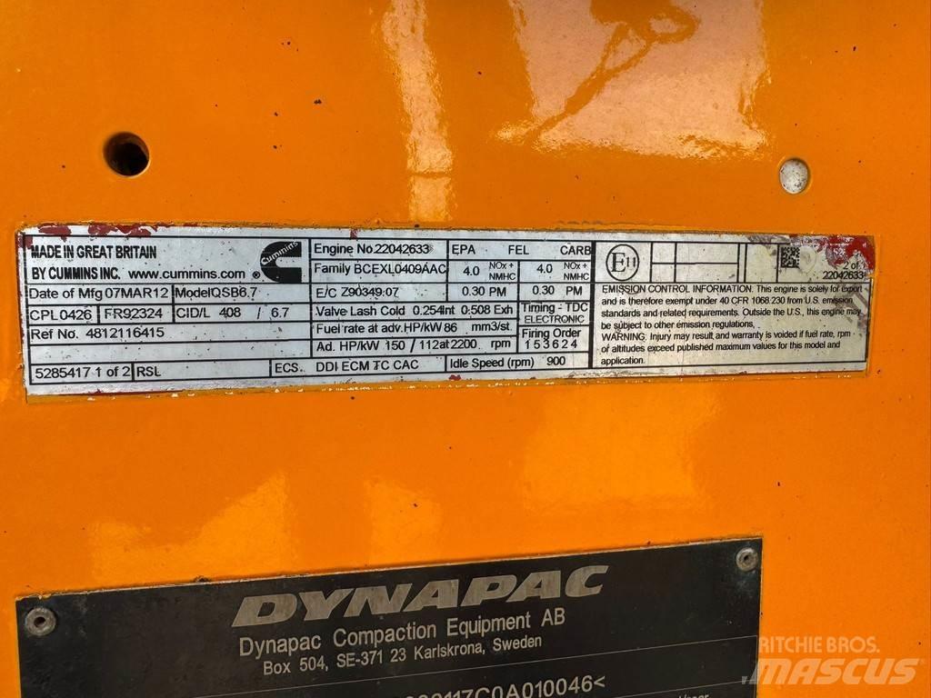 Dynapac CA362PD Valjci sa jednim bubnjem