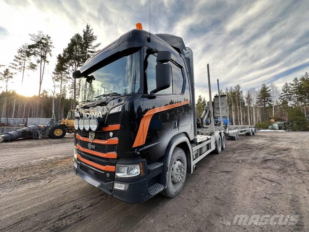Scania R 650 Ekipage Kamioni za drva