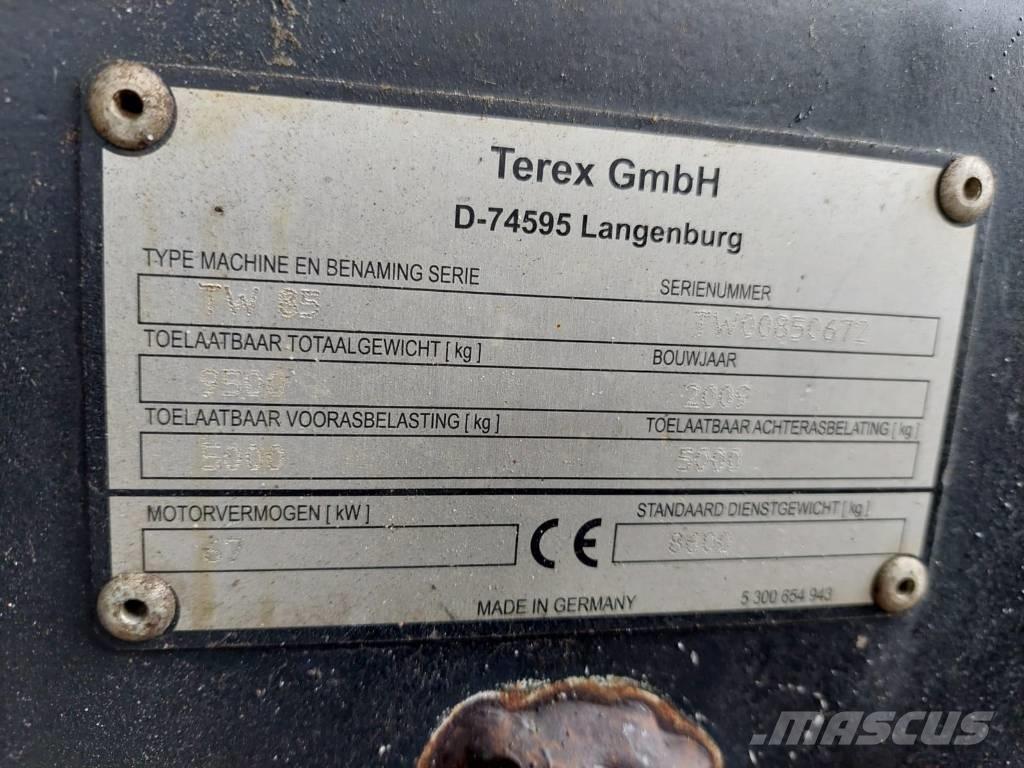 Terex TW 85 Bageri na kotačima