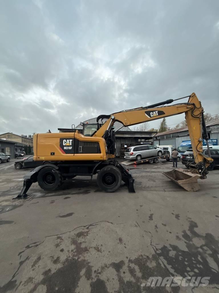 CAT M 316 F Bageri na kotačima
