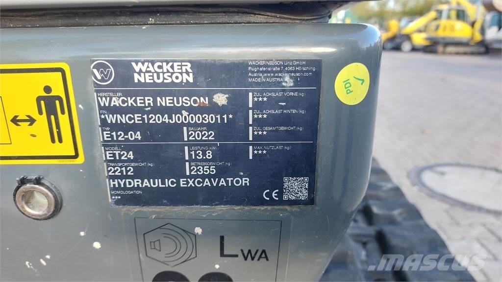 Wacker Neuson ET24 Bageri gusjeničari