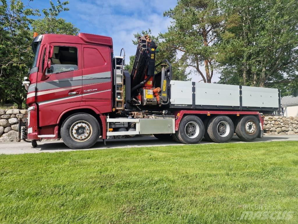 Volvo FH 540 Rol kiper kamioni s kukama za dizanje