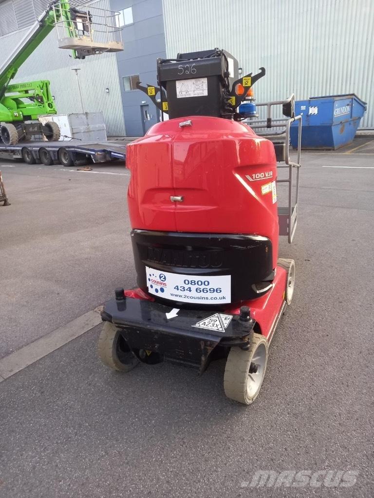 Manitou 100 VJR Vertikalne radne podizne platforme