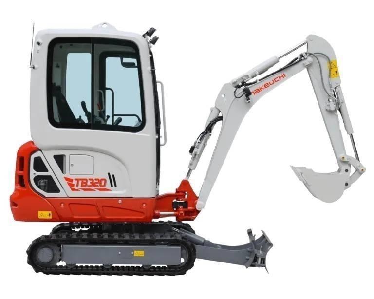 Takeuchi TB320 Mini bageri <7t