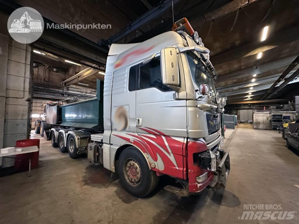 MAN TGX 35.540 Rol kiper kamioni s kukama za dizanje