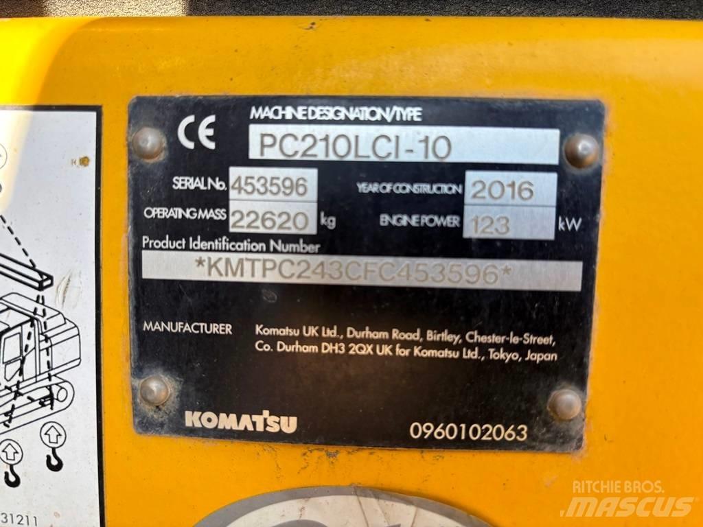 Komatsu PC 210 LC-10 Bageri gusjeničari