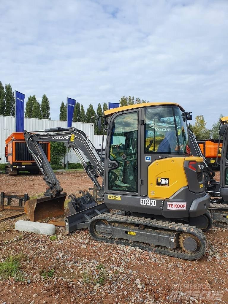 Volvo ECR 35 D Mini bageri <7t