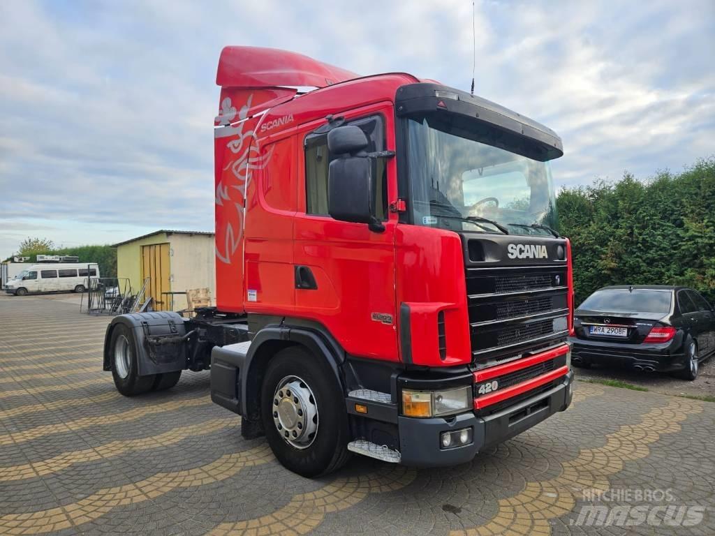 Scania 124 L 420 Traktorske jedinice