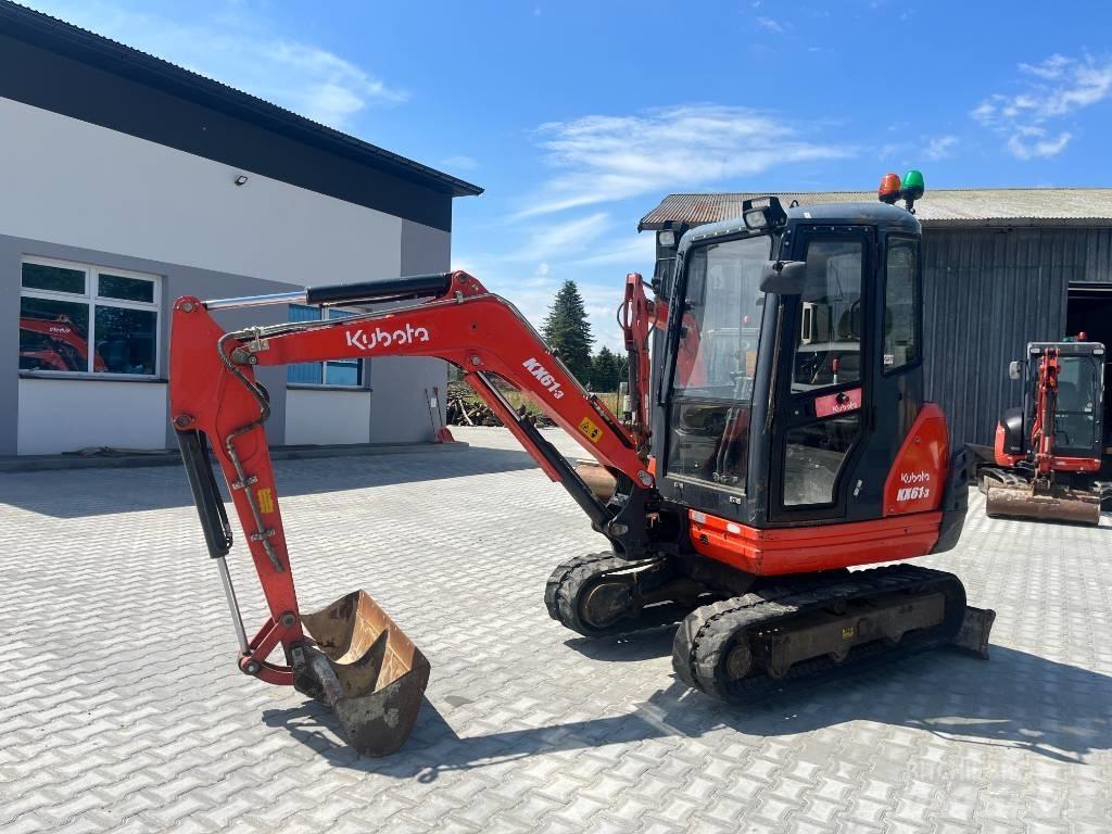 Kubota KX 61-3 Mini bageri <7t