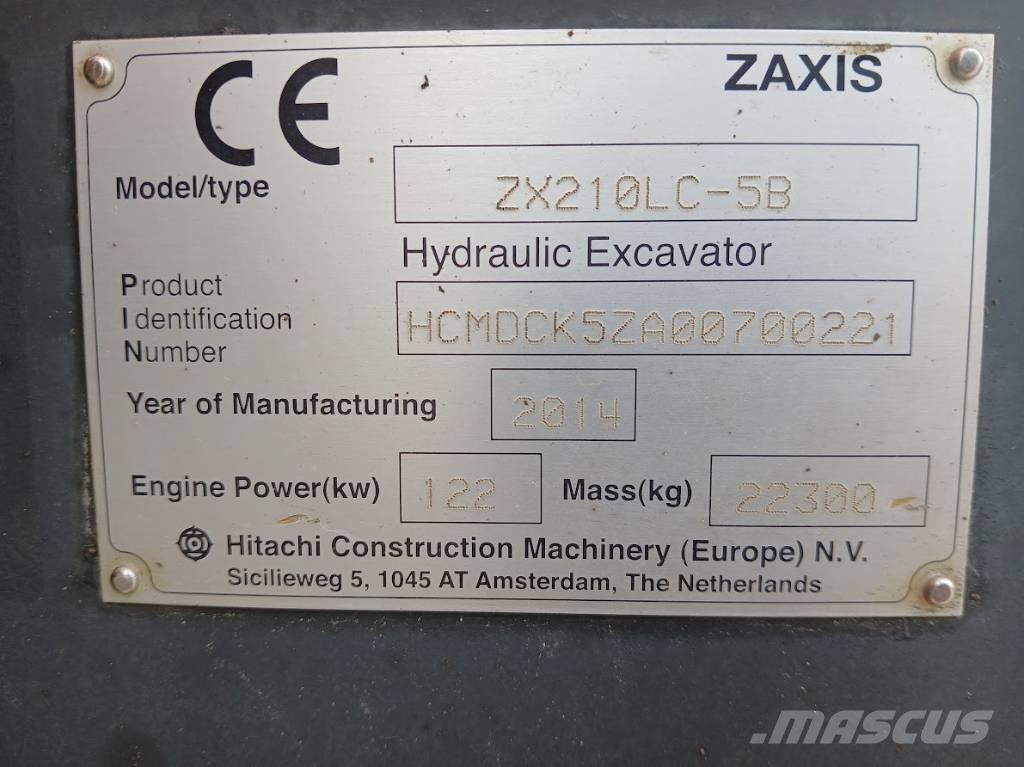 Hitachi ZX 210 LC-5B Bageri gusjeničari