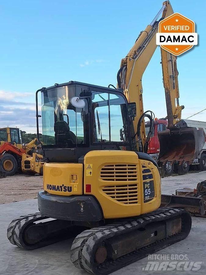 Komatsu PC55 Mini bageri <7t