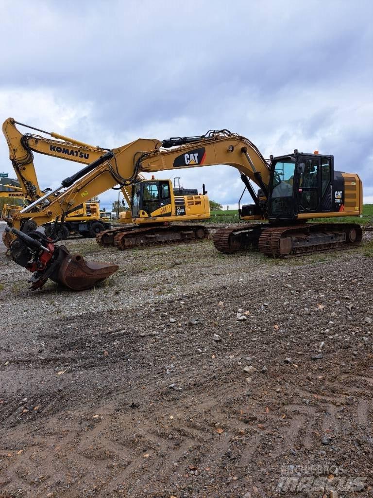 CAT 318 E L Bageri gusjeničari