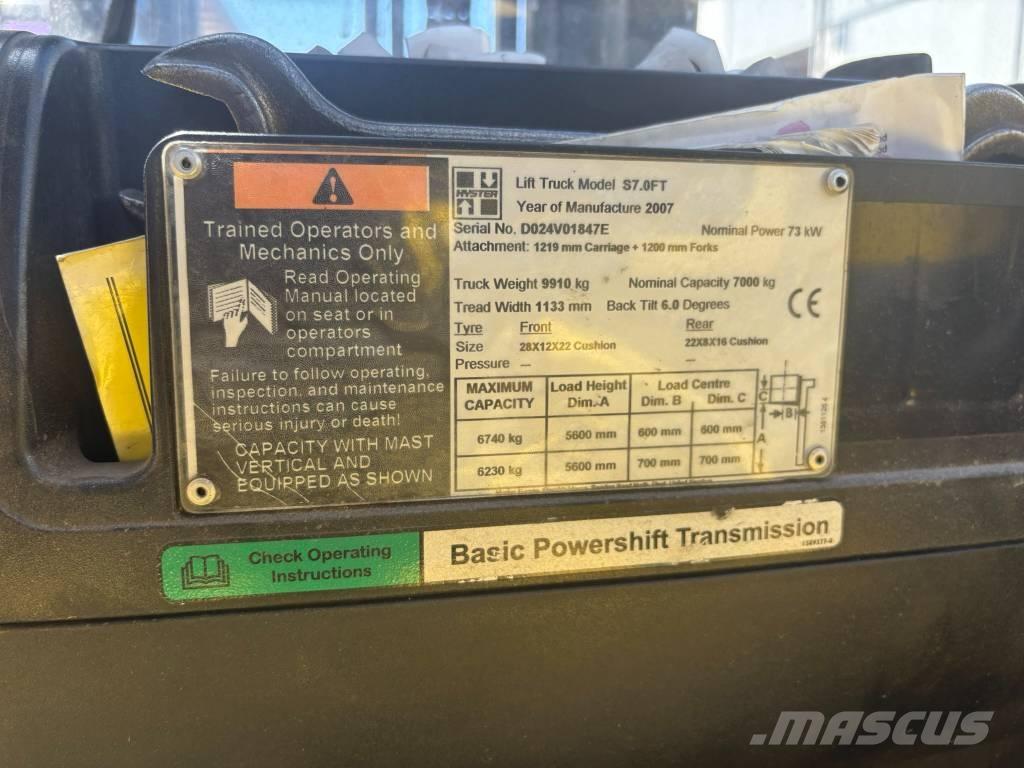Hyster S7.0FT Plinski viličari