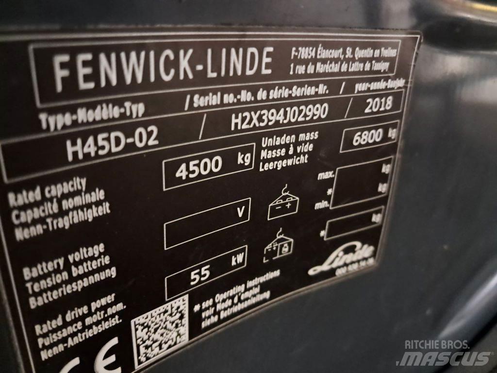 Linde H45D-02 Dizelski viličari