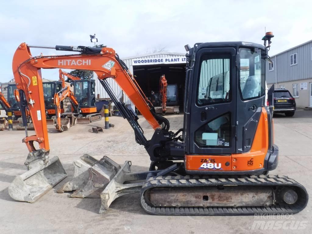 Hitachi ZX 48 U-6 Mini bageri <7t