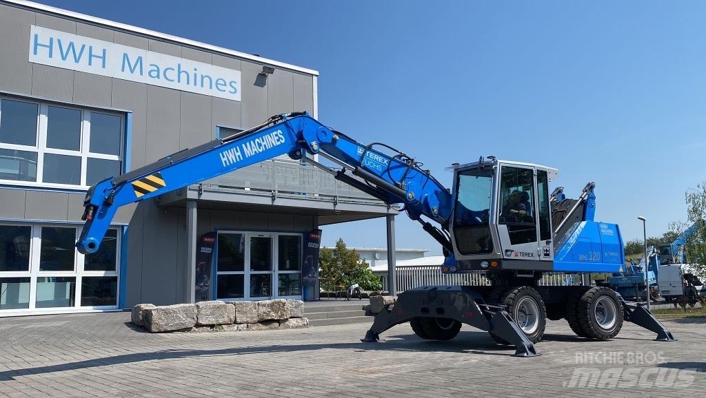 Fuchs MHL 320 D Bageri za manipuliranje materijalom / otpadom