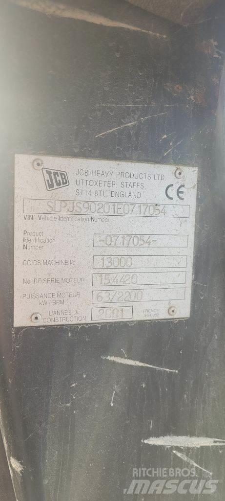 JCB JS 130 W Bageri na kotačima