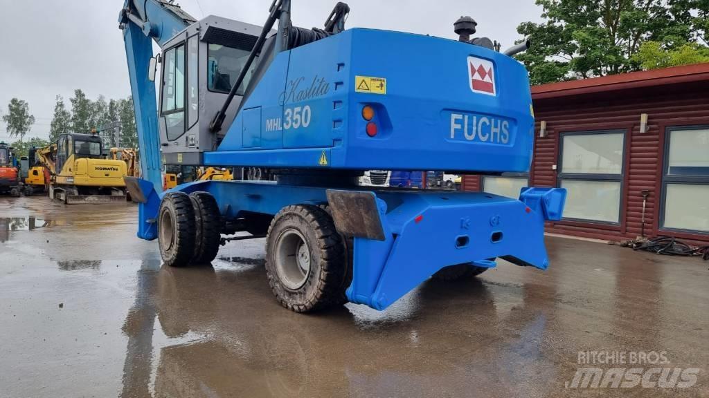 Terex Fuchs MHL 350 Bageri za manipuliranje materijalom / otpadom
