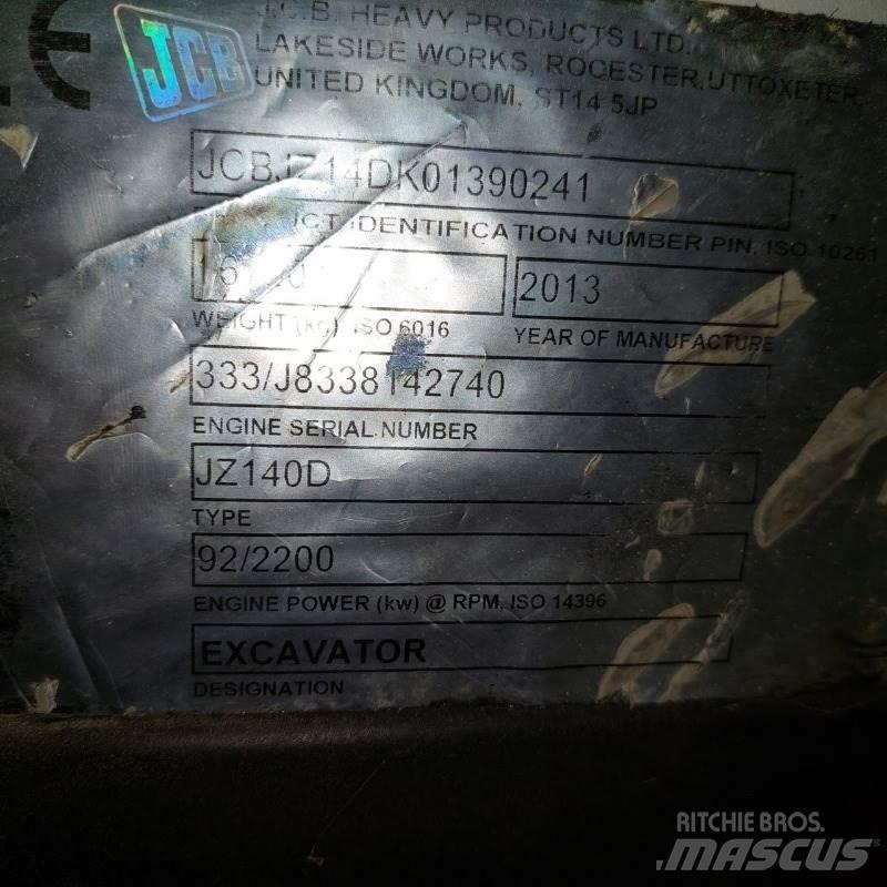 JCB JZ140D Bageri gusjeničari