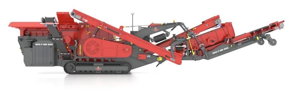 GIPO P90 GIGA Mobilne drobilice