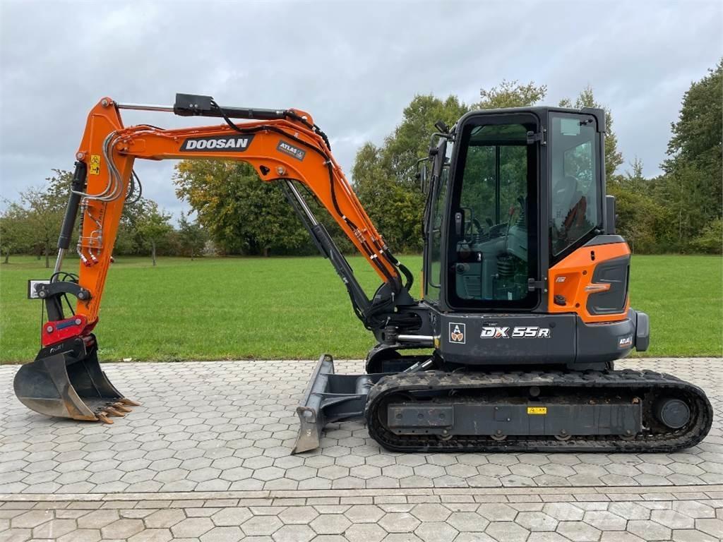 Doosan DX55R-7 Mini bageri <7t
