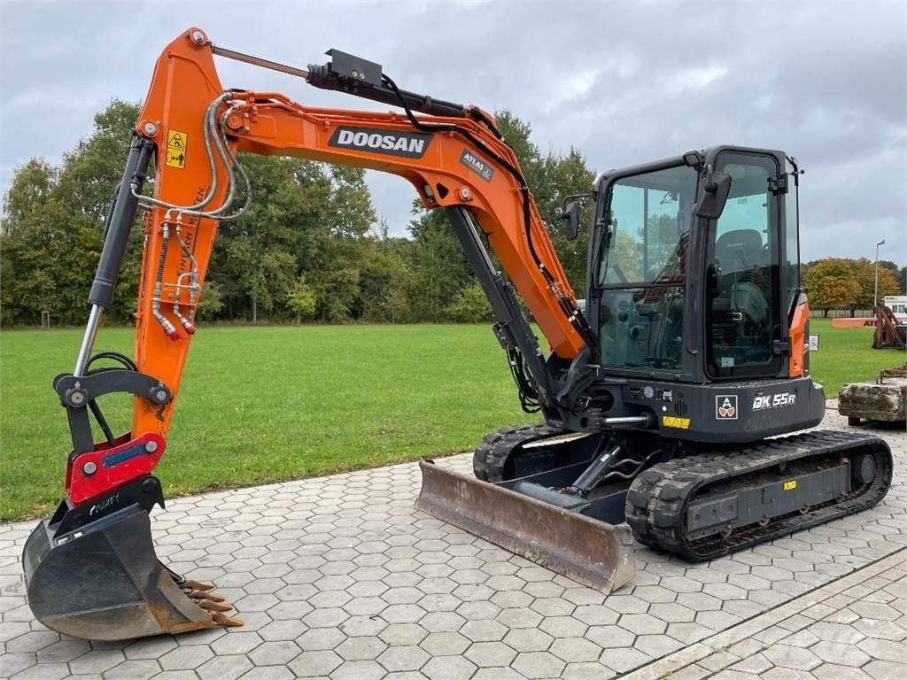 Doosan DX55R-7 Mini bageri <7t