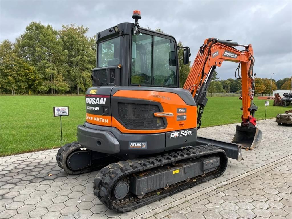 Doosan DX55R-7 Mini bageri <7t