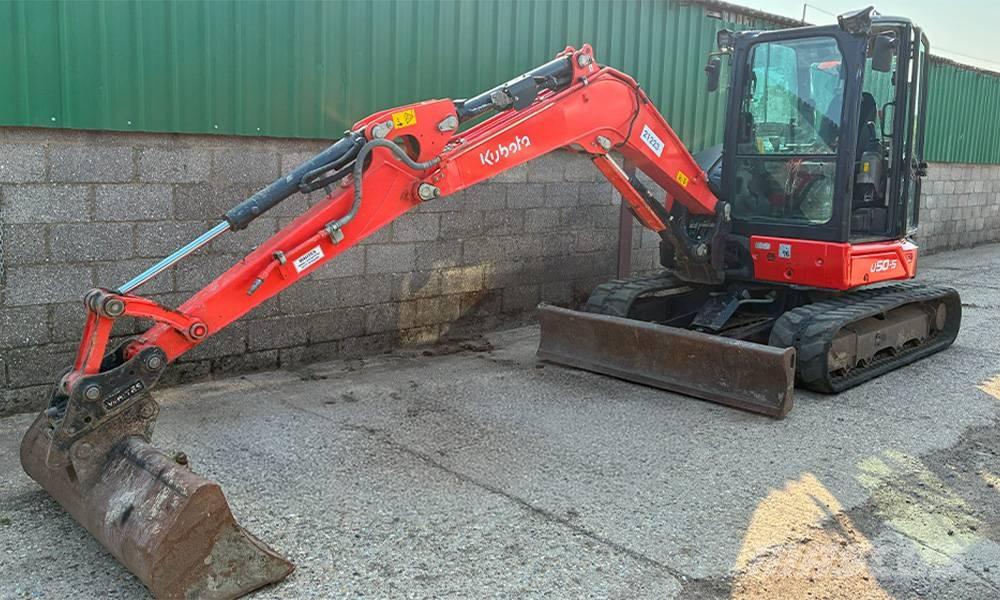 Kubota U 50-5 Mini bageri <7t