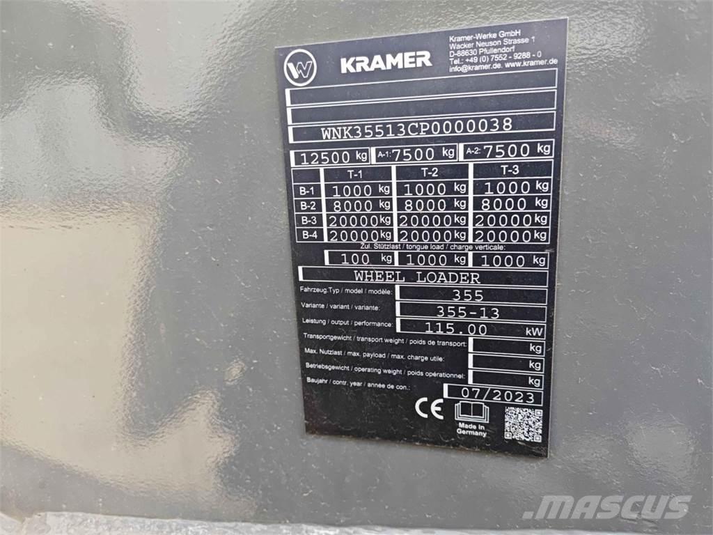 Kramer KL55.8T Poljoprivredni teleskopski utovarivači