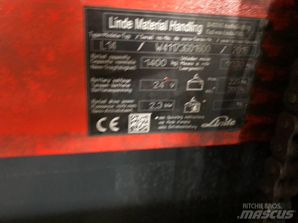 Linde H 16 T-01 Plinski viličari