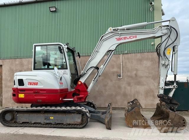Takeuchi TB 260 Mini bageri <7t