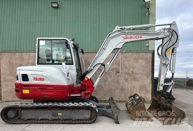 Takeuchi TB 260 Mini bageri <7t