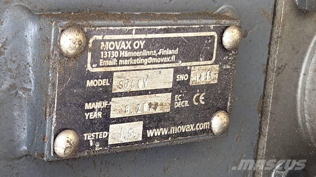 Movax SG60V Vibracijoni zabijači stupova