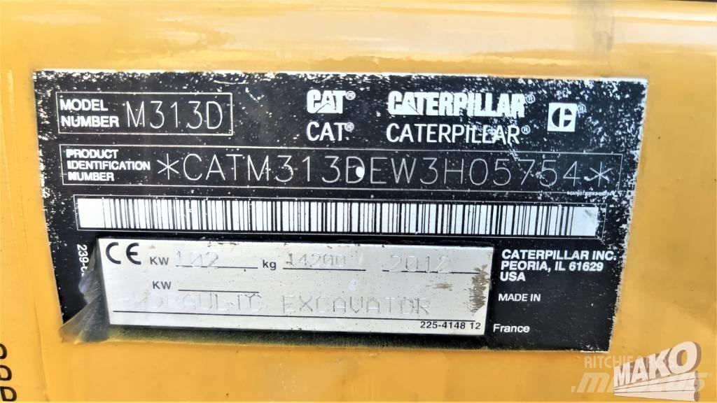 CAT M 313 D Bageri na kotačima