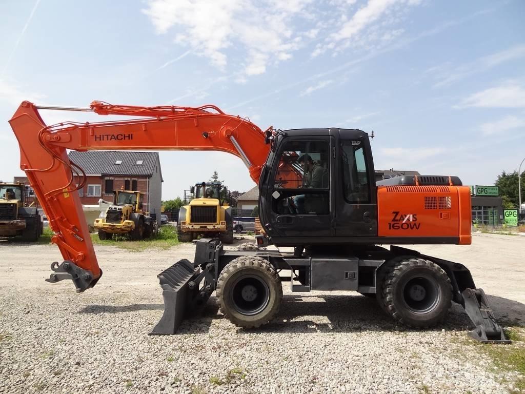 Hitachi ZX 160 W Bageri na kotačima
