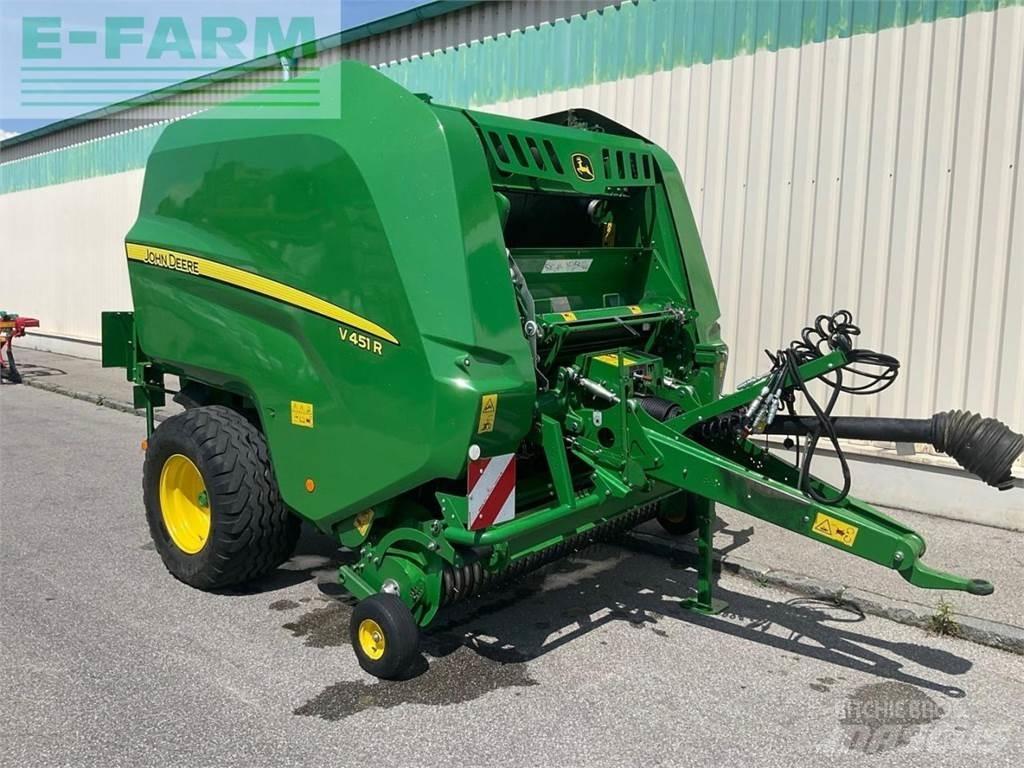 John Deere V451R Balirke za kockaste bale