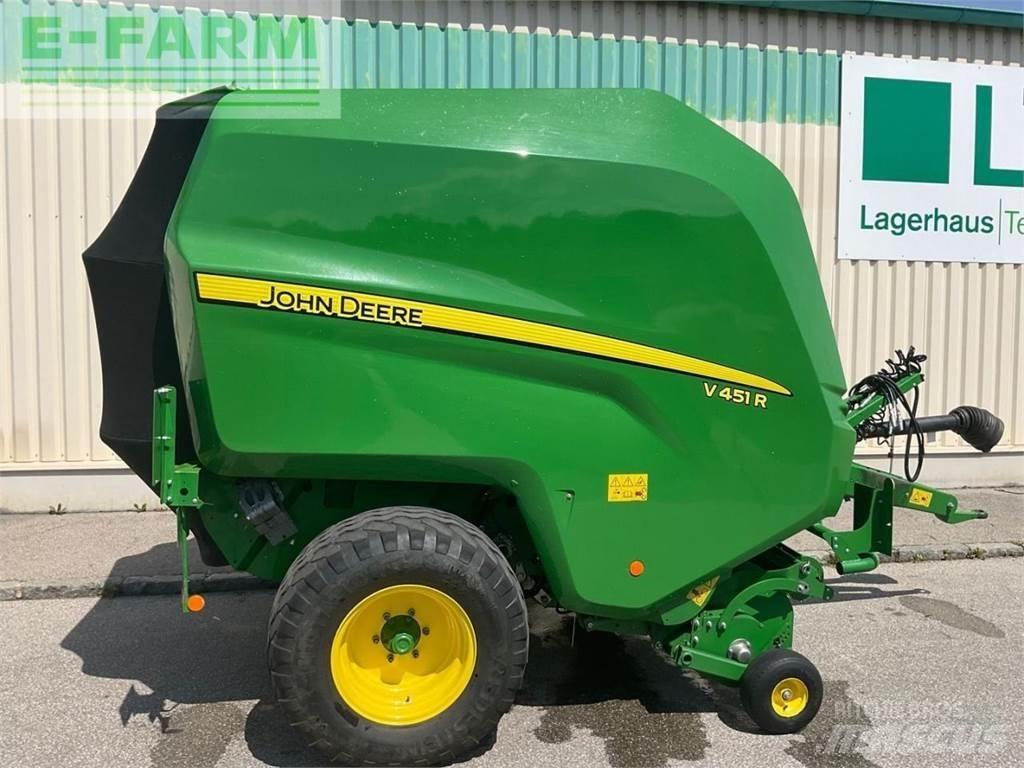 John Deere V451R Balirke za kockaste bale