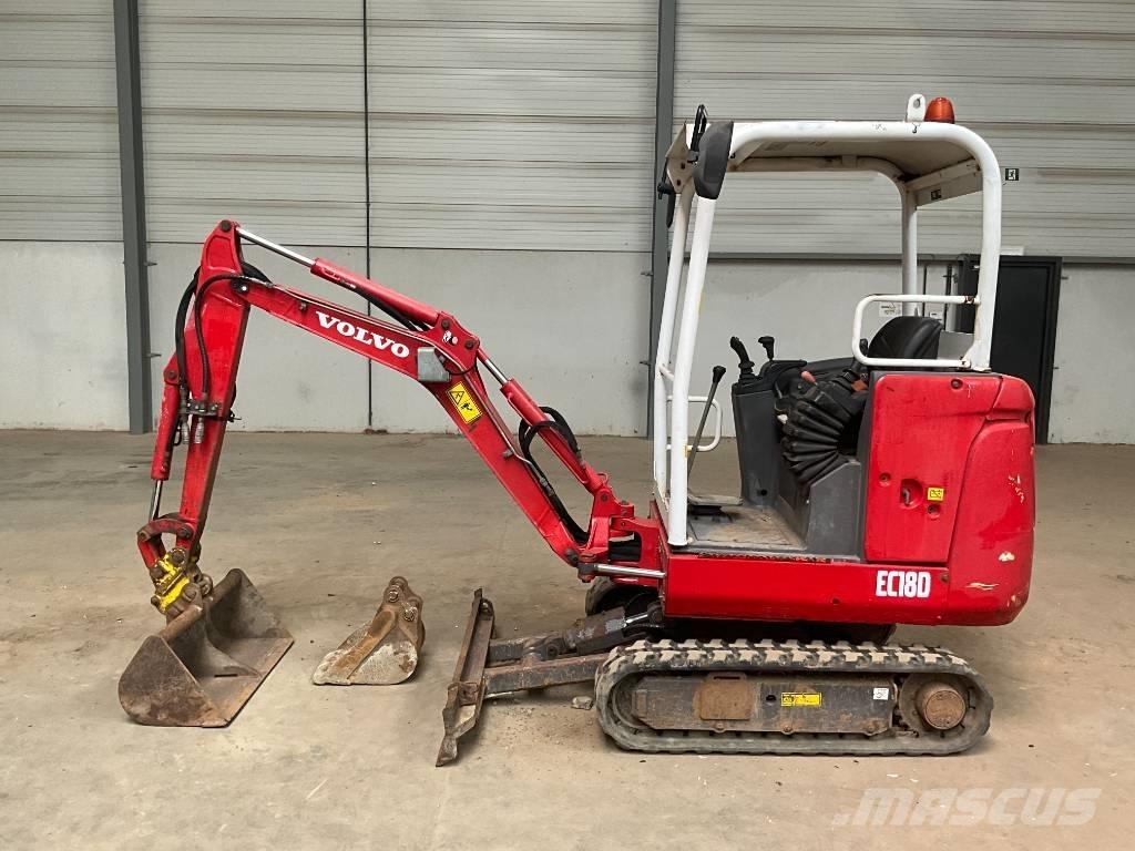 Volvo EC 18 D Mini bageri <7t