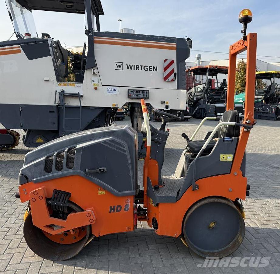 Hamm HD 8 VV Valjci sa dvojnim bubnjem